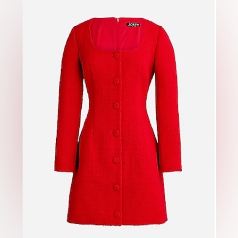 J. Crew Sophia Mini Dress in Maritime Tweed NWT
